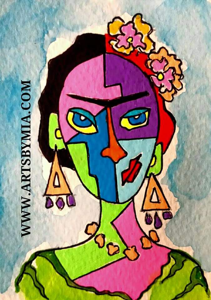 Frida in Cubism